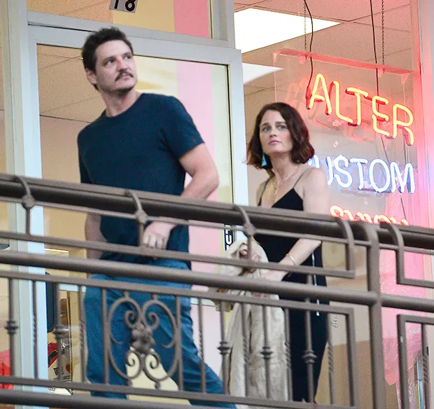 Pedro Pascal with Robin Tunney