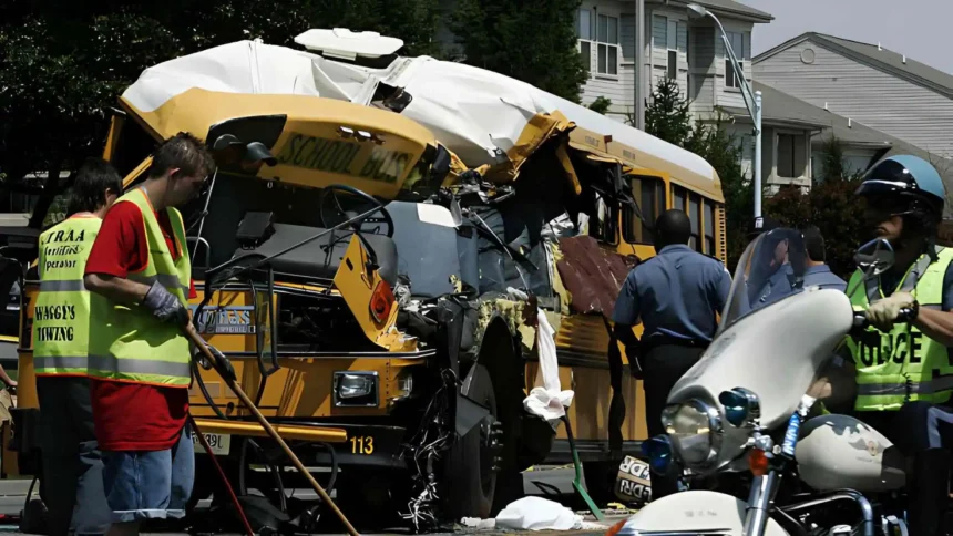 Golden Valley School Bus Crash Incident